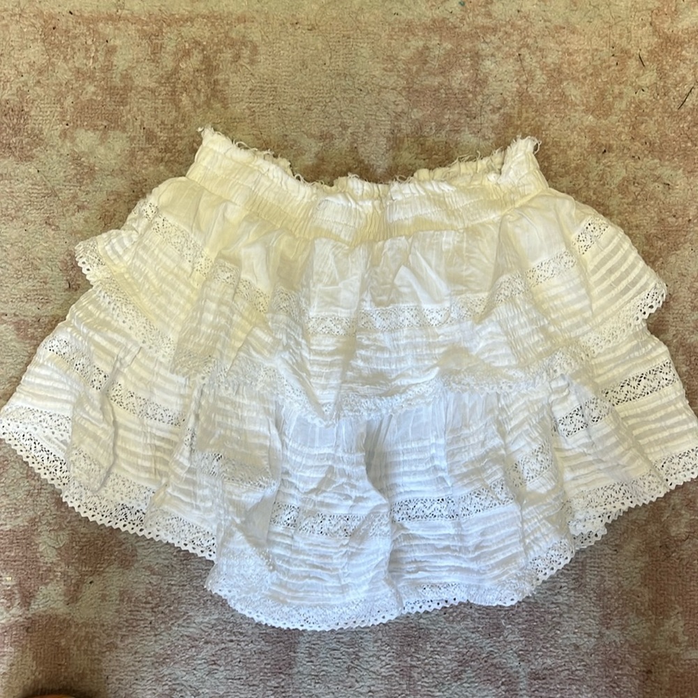 White aerie skirt size m
